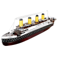 Miniatyrbilde 4 av 8: Farge Titanic Puslespill Cruiseskip montert modellsett Barn A oneszie