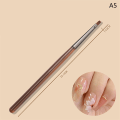 Pikkukuva 1 / 8: Nail Art Brush Piirustustyökalu Pitsi-sivellin manikyyri geelilakka UV A5 onesize