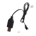 Miniatyrbild 1 av 5: DC 3,6V-7,2V RC batteripaket USB -laddaradapter för fjärrkonst 6V