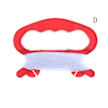 Miniatyrbilde 1 av 5: Flying Kite Line String With D Shape Winder Handle Board Outdoo White 50m