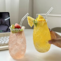 Miniatyrbillede 4 af 8: 480 ml ananasformet cocktailglas kreativ drikkekop T 1