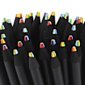 Miniatyrbilde 5 av 6: 10 stk 7 farger gradient regnbueblyanter Jumbofargede blyanter f A 10Pcs