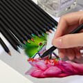 Miniatyrbilde 2 av 6: 10 stk 7 farger gradient regnbueblyanter Jumbofargede blyanter f A 10Pcs