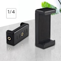 Miniatyrbillede 1 af 8: Universal Telefonklemme Beslag Selfie Holder Mount Tripod Monopod