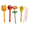 Pikkukuva 6 / 7: 8 kpl Happy Mary hedelmähaarukka  Luokka Cartoon Kid Cake Fruit Toothp onesize