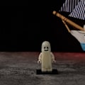 Miniatyrbilde 3 av 5: Halloween-seriens byggeklosser Lysende smilende spøkelse Model A A