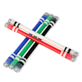 Miniatyrbilde 5 av 5: 1 stk Novelty Spinning Pen Roterende Gaming Kulepenn For Kid black One Size