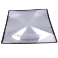 Miniatyrbilde 2 av 5: A5 Flat PVC Forstørrelsesark X3 Bokside Forstørrende Lese Gla Clear one size