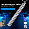 Miniatyrbild 1 av 5: 3-i-1 Pet Pointer Cat Toy Red Dot Hunting Lazer torch UV Pen one size