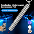 Pikkukuva 1 / 5: 3-in-1 Pet Pointer Cat Lelu Red Dot Hunting Lazer taskulamppu UV-kynä one size