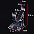 Miniatyrbillede 1 af 5: klar plast armbåndsur display rack holder udsalg show case st Clear L
