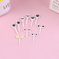 Pikkukuva 3 / 5: 10 kpl/ set Mini e Cartoon Eyes Kawaii Lunch Bento Box Fruit Pi onesize