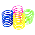 Pikkukuva 4 / 5: 20 kpl Kestävä värikäs muovijouset Cat Pet Toy Coil Spiral one size