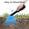 Miniatyrbild 4 av 5: GP-Pointer Probe Metall Guld Detektor Vibrationsljus Larm Secu Black