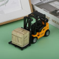 Miniatyrbilde 1 av 5: Legert kjøretøykonstruksjon Gaffeltruck Friksjon Leketøy Lastepall I Orange one size