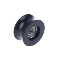 Miniatyrbillede 2 af 8: Sort 5*26*13 Lejer Remskive U-formet rille 14mm Diameter Tra Black onesize