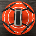 Miniatyrbillede 2 af 8: Pad Pude Foldbar filt parkeringsforklæde tilbehør Orange 60CM