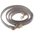 120 cm læder skuldertaske Håndtag Pung Strap Håndtasker Bælte Str Gray