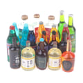 Miniatyrbilde 3 av 5: 60 stk 1:12 1:6 Dukkehus Miniatyr drikkeflasker Modell Dolls Ki colorful 60pcs