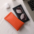 Miniatyrbilde 5 av 8: Vevde briller Oppbevaringsveske Brillepose Solbriller Box Eyewear Black onesize