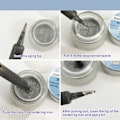 Miniatyrbilde 5 av 5: Loddebolt Tips Tinner Activator Tips Cleaner Remover Bly Fr Silver onesize