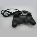 Miniatyrbilde 4 av 5: Kablet spillkontroller Gamepad Joypad Original for PS2 /Playstat Black