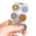 Miniatyrbillede 7 af 7: Coin Collection Pung Pung Organizer Holder Til Bil Mønt Chan Black ONESIZE