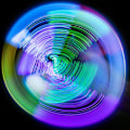 Miniatyrbillede 5 af 8: Creative Spinning Pen Roterende LED-legetøj Antistress Anti-slip Ha A one size