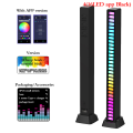 Miniatyrbillede 1 af 5: Creative 5V USB 16/32 LED Night Lights App Control RGB Music Rh Black 16LED app