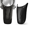Miniatyrbilde 4 av 8: Universal motorsykkel forlenger forskjerm bak eller forhjul Black one size