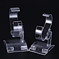 Miniatyrbillede 4 af 5: klar plast armbåndsur display rack holder udsalg show case st Clear L