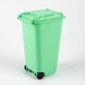 Pikkukuva 1 / 5: Mini Desktop CAN Muoviset roskakorit Kannella Kotitalous Cl Green One Size