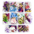Miniatyrbillede 1 af 5: 1 æske tørret blomst DIY tilbehør Aromaterapi stearinlys Epoxy Resi onesize
