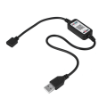 Pikkukuva 5 / 5: Bluetooth-yhteensopiva Light Ribbon RGB Wireless Home LED RGB USB onesize