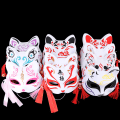 Miniatyrbilde 4 av 5: 1Pc Anime Fox Masks Half Face Cat Mask Masquerade Festival Part Color A5