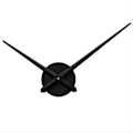 Miniatyrbild 1 av 8: Large Quartz Mechanism Clock s Hands DIY Large Wall Clock Access Black One Size