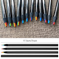 Miniatyrbilde 3 av 6: 10 stk 7 farger gradient regnbueblyanter Jumbofargede blyanter f A 10Pcs