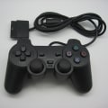 Miniatyrbilde 3 av 5: Kablet spillkontroller Gamepad Joypad Original for PS2 /Playstat Black