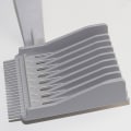 Miniatyrbild 5 av 8: Frisör Hårting Böjd Positionering Kam Styling Hårklippare C Gray onesize