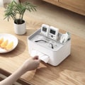 Pikkukuva 5 / 5: Tissue Box Lautasliinapidike Kaukosäätimen säilytys Monitoiminen Gray Onesize
