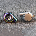 Miniatyrbilde 6 av 8: Elektrisk Mini Turbo Turbolader nøkkelring Spinning Turbin Key Orange one size