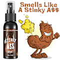 Miniatyrbillede 2 af 8: 30ML Prank Novelties Toy Gag Joke Liquid Fart Spray Can Stink B Poop smell A