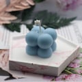 Miniatyrbillede 4 af 5: DIY silikone stearinlysforme 3D Handy sojaformet aromaterapi Pla A
