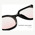 Miniatyrbillede 8 af 8: Blusher Glasses n Oversized Gradual Solbriller Mode Computer D one size