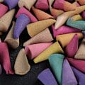 Pikkukuva 2 / 5: 300 kpl Backflow Suitsukekäpyjä Mixed Natural Suitsuke kukka Lav Multicolor one size