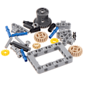 Miniatyrbillede 5 af 5: 29pc Technic Differential gearkassesæt, kompatibel med TSM One Size