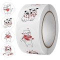 Miniatyrbillede 4 af 8: 500 stk Tak for dit køb Stickers Scrapbog Gracia A4 A4