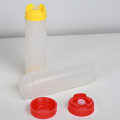 Miniatyrbilde 4 av 5: Plastsausflasker Dobbelhodeflasker Tomatdispenser Stor Yellow 16oz480ML