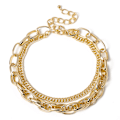 Miniatyrbillede 1 af 5: Punk Hip Hop Choker Halskæde til kvinder Statement Gothic Cuban C C