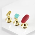 Pikkukuva 6 / 8: Nail Stand Sticky Adhesive Myrkytön Muovailuvaha Clay Fix Glue N Green 42PCS
